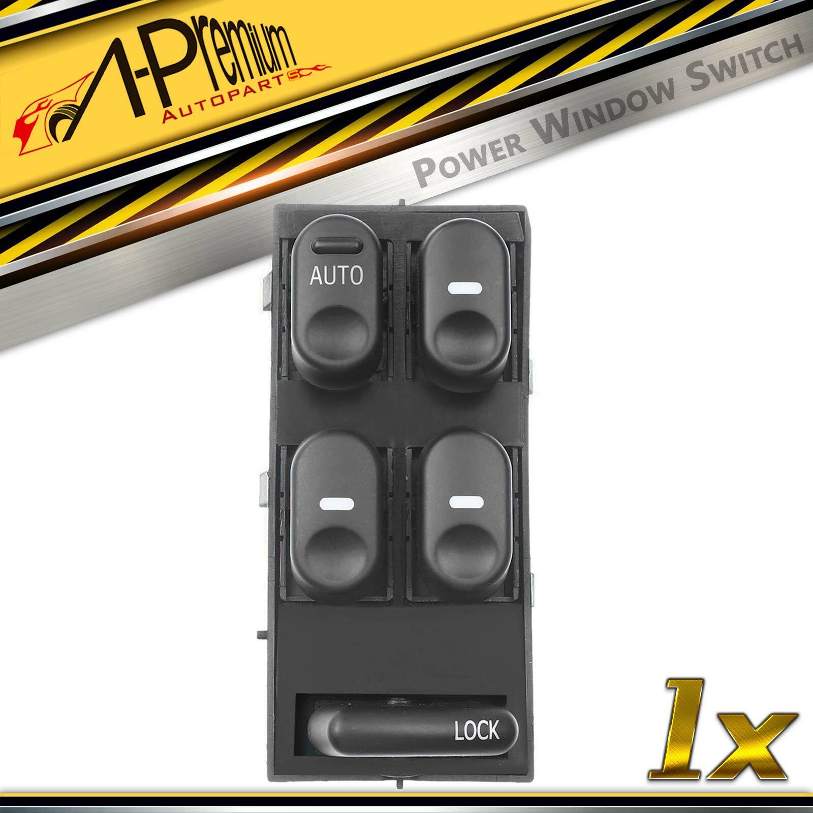 A-Premium Power Window Switch w/Auto Front Left for Buick Century Regal 97-05