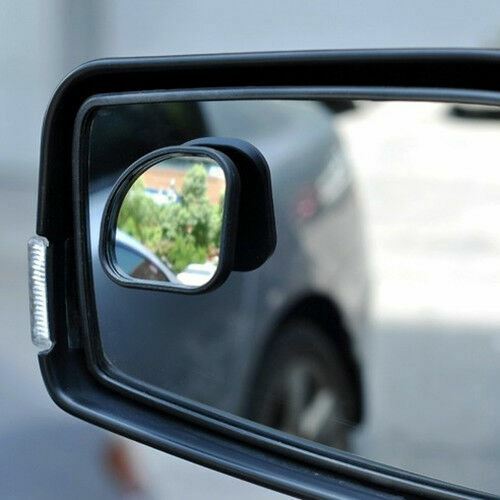 Rear View Adjustable Angle Mirrors Set Blind Spot Fan-shaped Auxiliary Convex