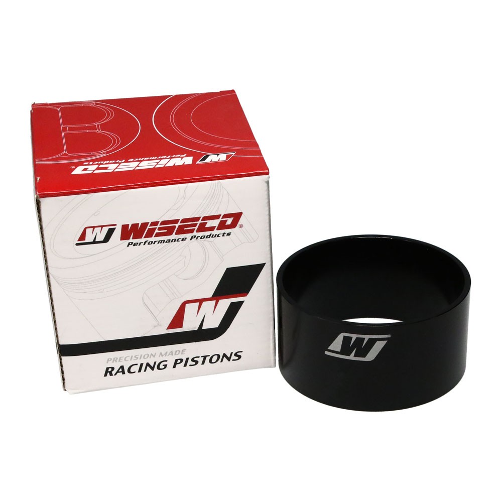 Wiseco Piston Ring Compressor RCS09200; 3.622 in. Black Aluminum Tapered