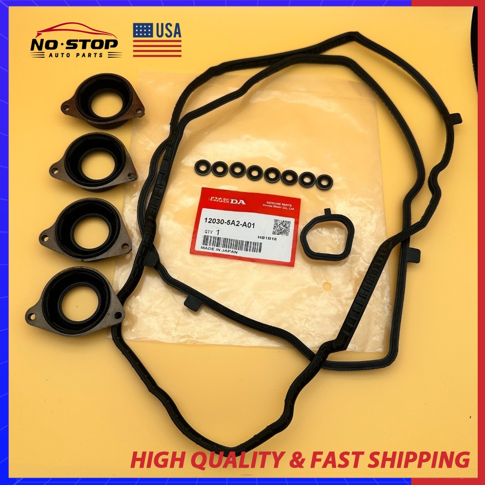 OEM Valve Cover Gasket Kit FULL SEAL SET 12030-5A2-A01 for Honda Accord 2013-17