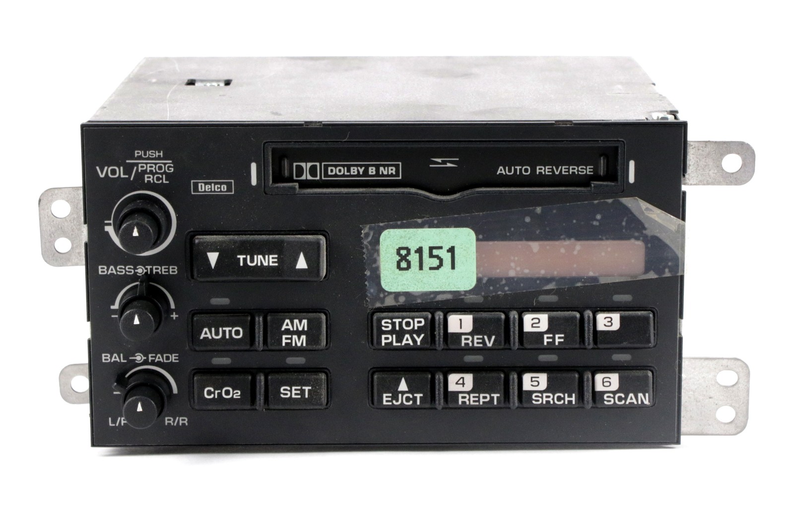 1995-96 Chevrolet Corvette AM FM Radio Tuner Cassette Player 16208151 Option UN8