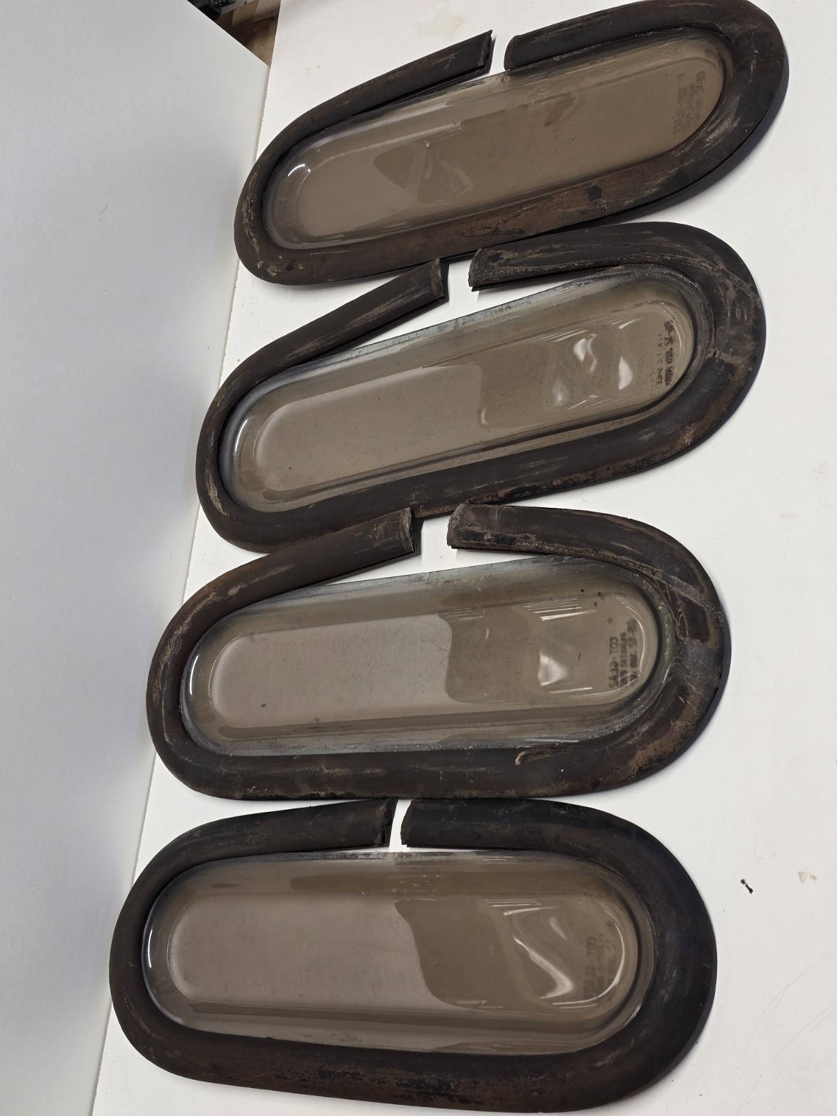 1981 VW Rabbit Pickup Truck Caddy MK1 Genuine Rear Bed Topper Windows