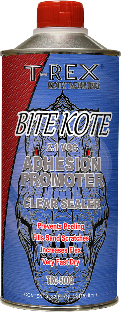 Adhesion Promoter Clear Sealer, for Plastic, Primer, Paint, TRC-500-Q, 1 Quart