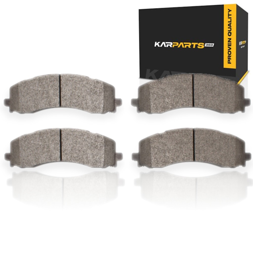 For Ram 4000 2019-2024 Brake Pads | 66.3 Millimeters / 2.61 in. Outer Pad Height