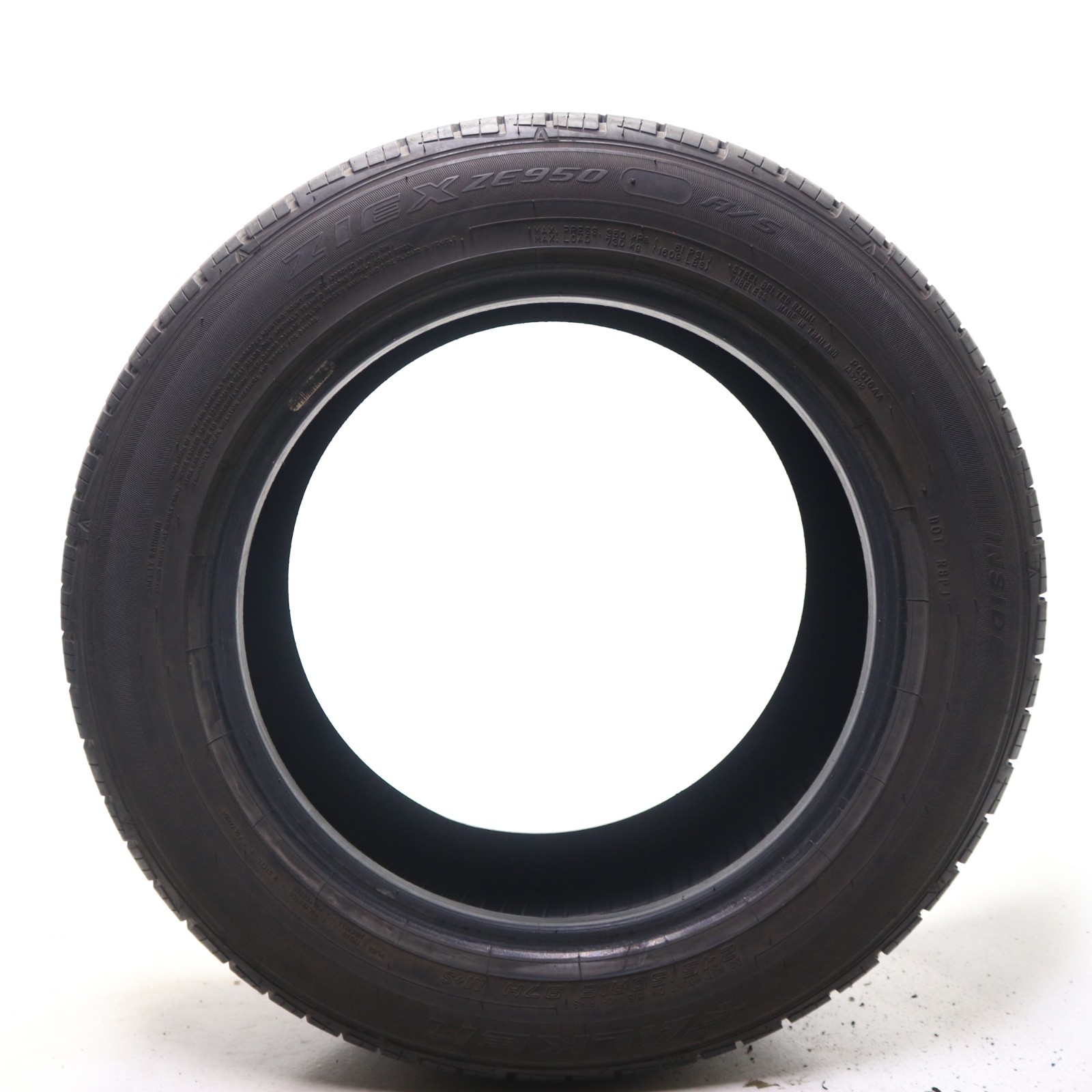Set of 2 Used 245/50R16 Falken Ziex ZE950 A/S – 97H – 8-9/32 No Repairs