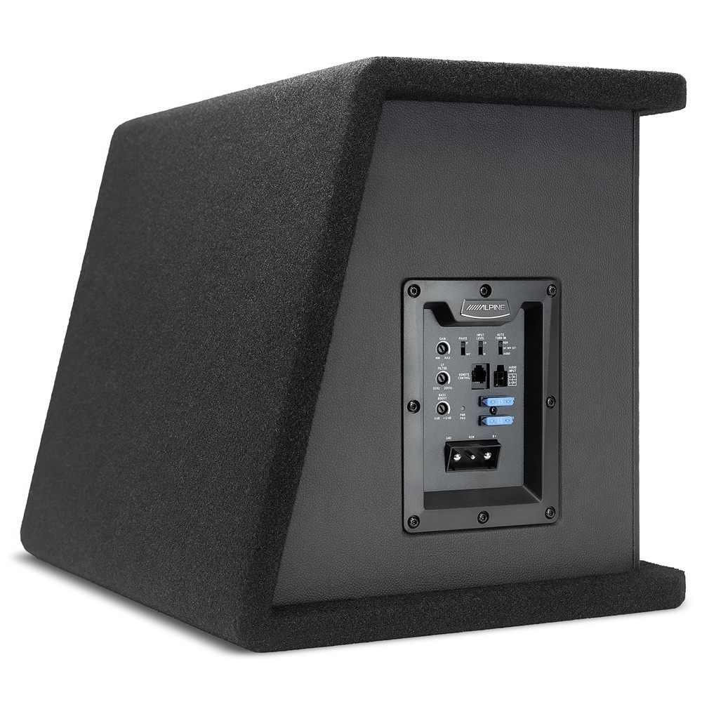 Alpine PWE-SB10 Loaded Single 10″ Sealed Amplified Enclosure