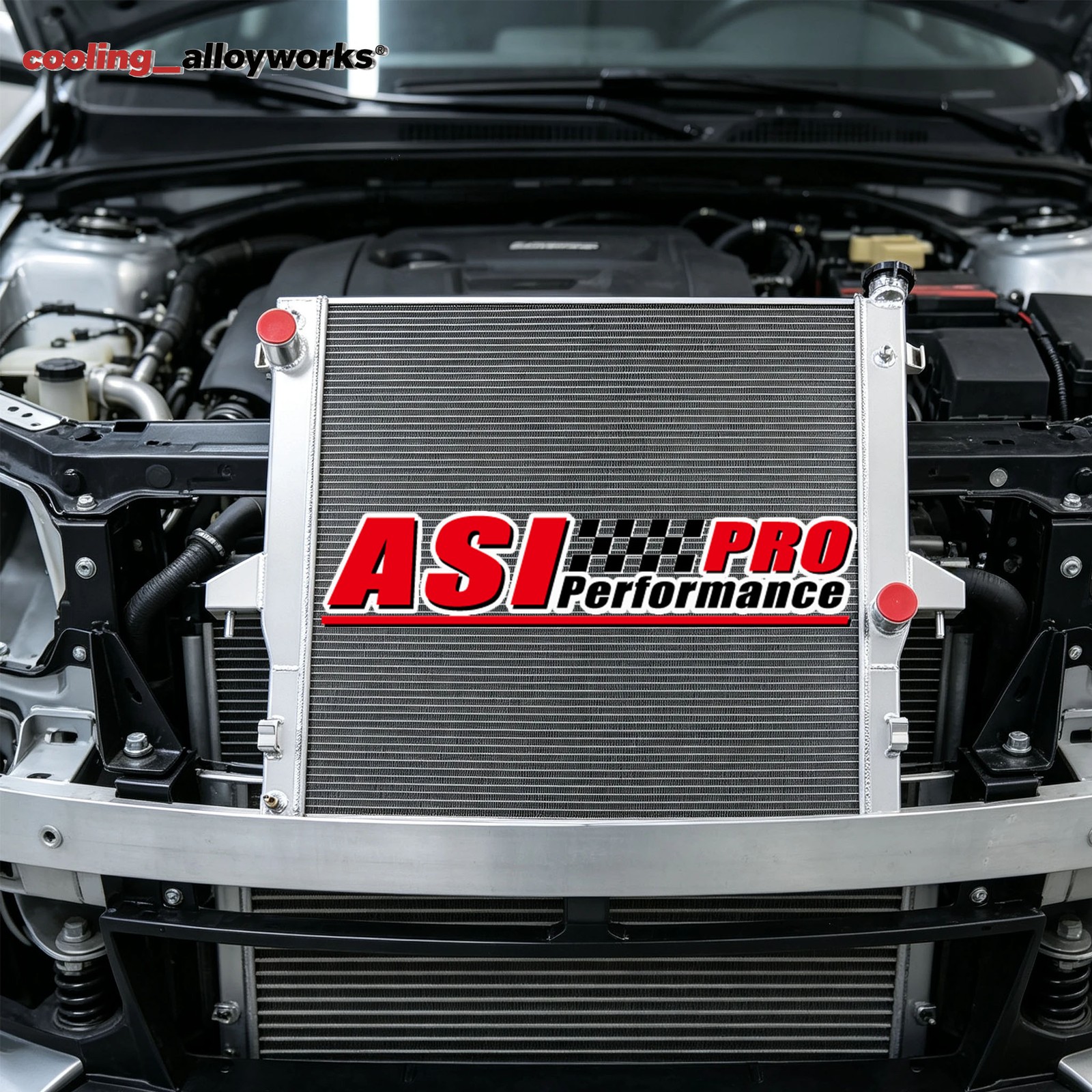 Aluminum 3 Row Radiator For 2003-09 05 08 Dodge Ram 2500 3500 5.9L 6.7L Cummins