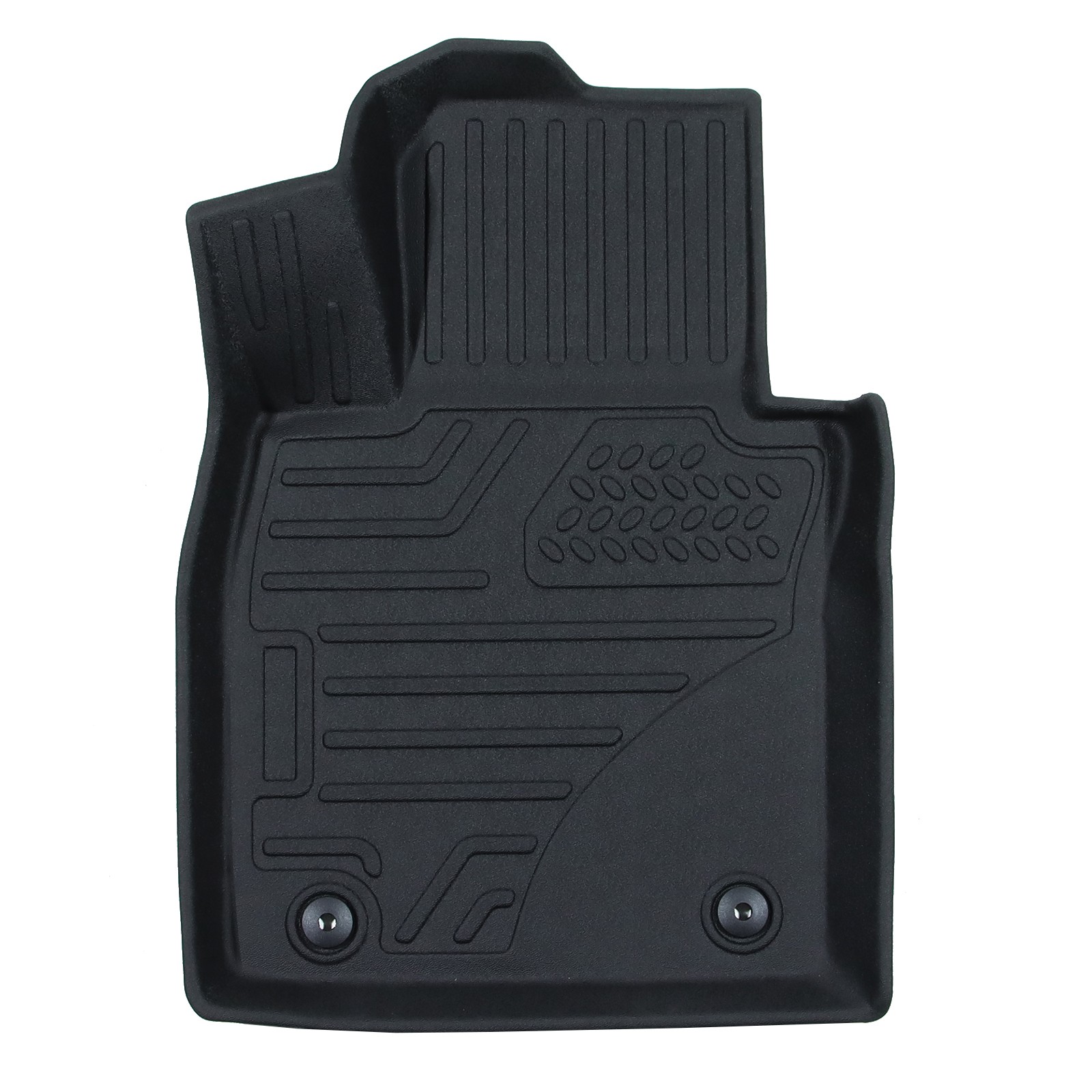 Floor Mats Liner For 2019-2025 Mazda 3 AWD TPE Rubber All Weather Front & Rear