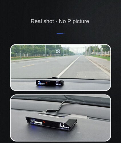 Car OBD2 GPS Multi-function Gauge Head-Up Display HUD Speedometer RPM Oil Temp