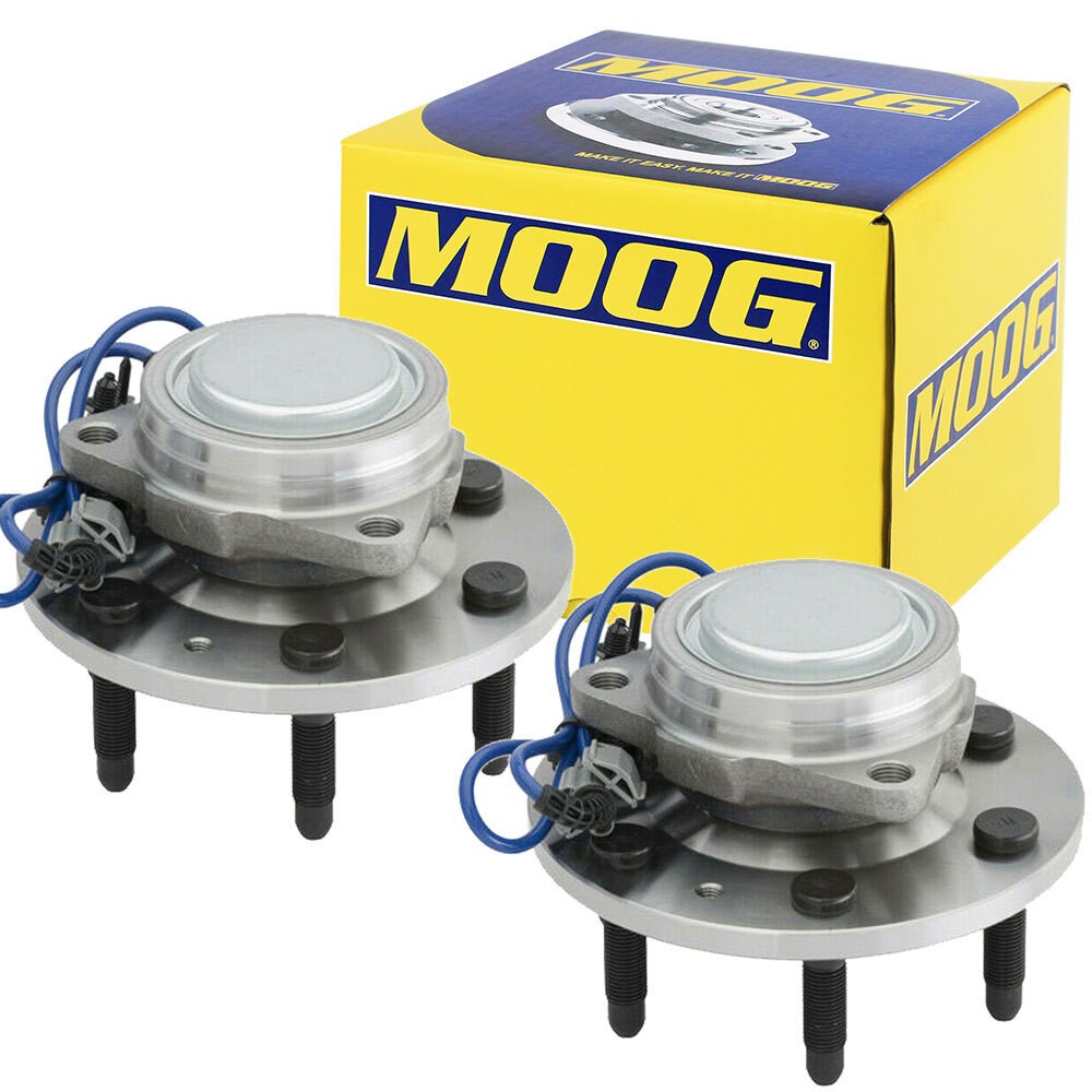 2WD Front Wheel Hub Bearing Pair For Silverado Suburban GMC Sierra1500 Tahoe