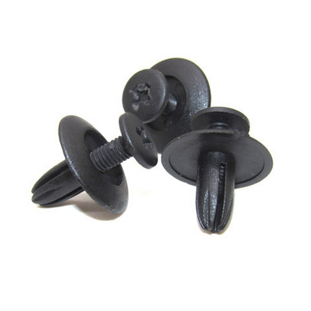 100PCS Clips Kit Trunk Screw Rivets Set Car Bumper Fender Auto Plastic Fastener