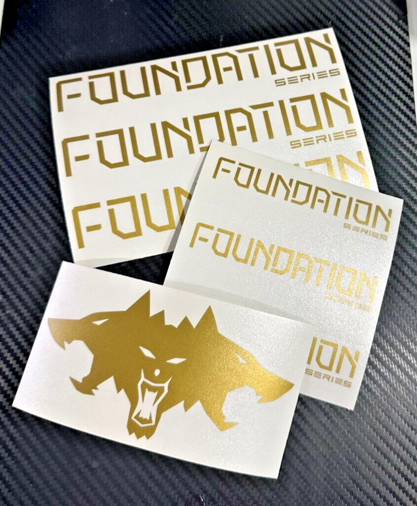 Foundation Series Tesla Cybertruck Fender Tailgate vinyl decal sticker Cerberus