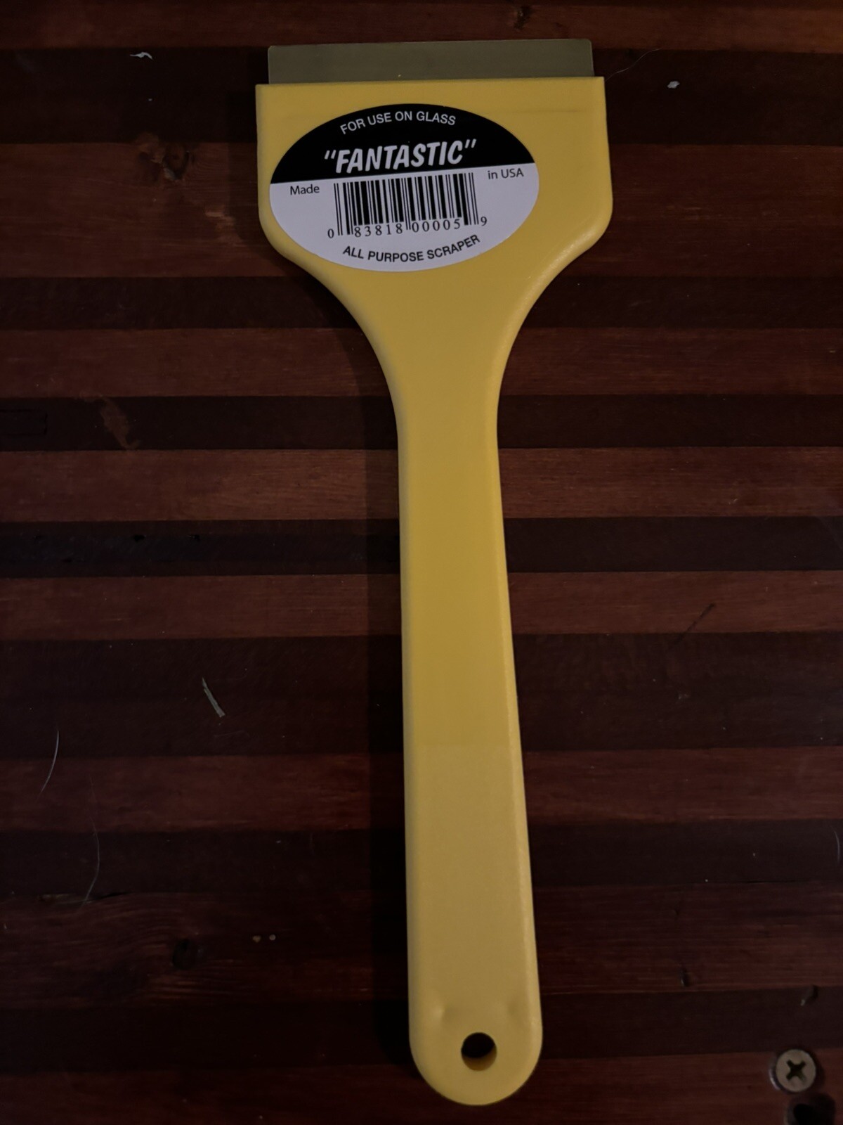 C J Industries Fantastic Ice Scraper with Brass Blade