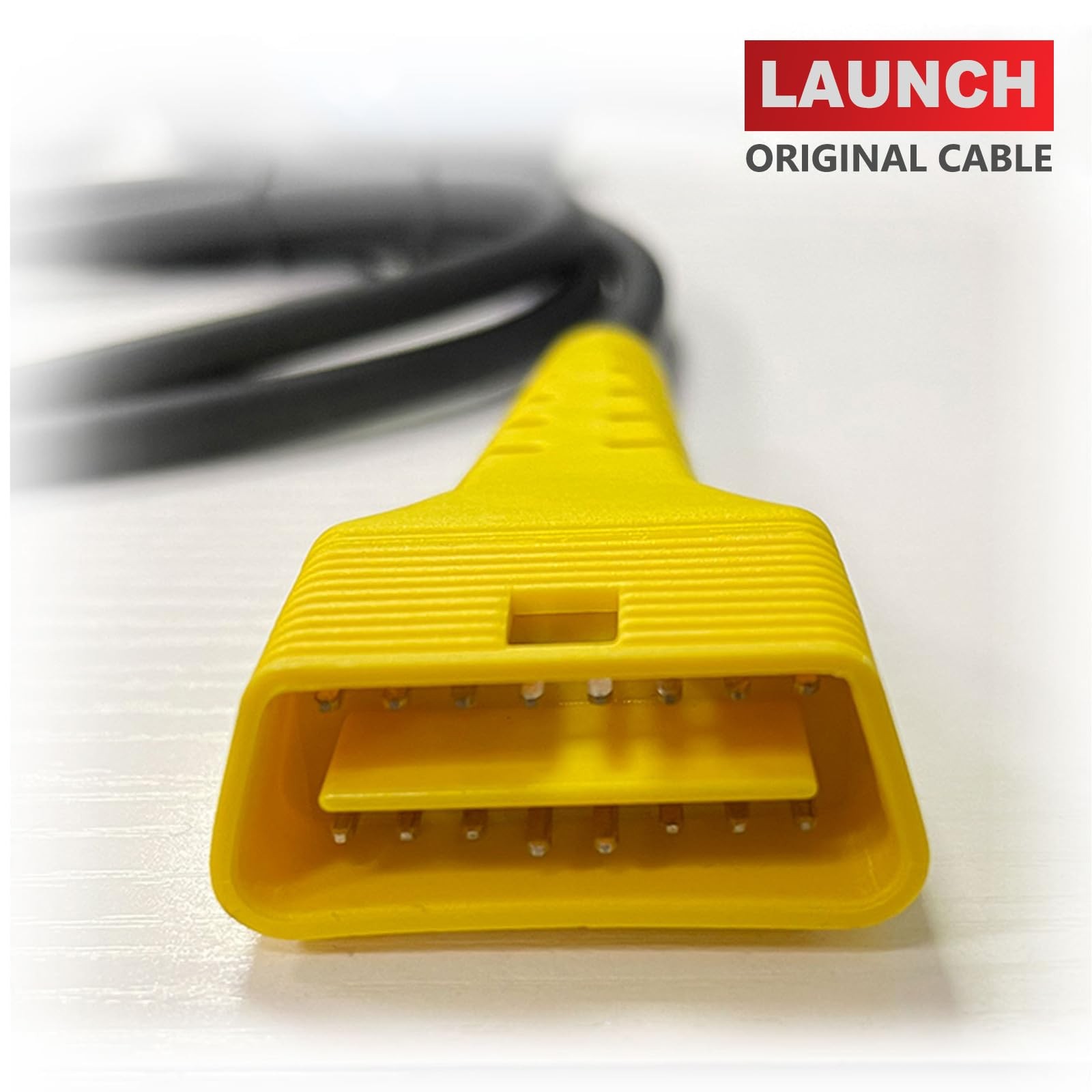 LAUNCH Original Main Cable Fit for X431 CRP123i, CRP123e, 3.9 feet, Yellow