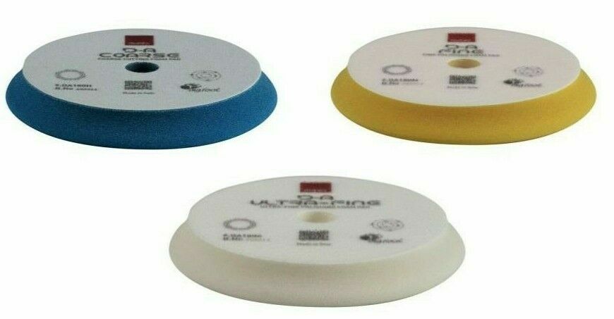 Rupes Ultra High Performance D-A Foam Polishing Pads 6″ 3pk SUPER FAST SHIPPING