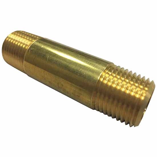 TPHD 3/8 x 1 1/2 Inch Brass Long Nipple (Sold As Each)