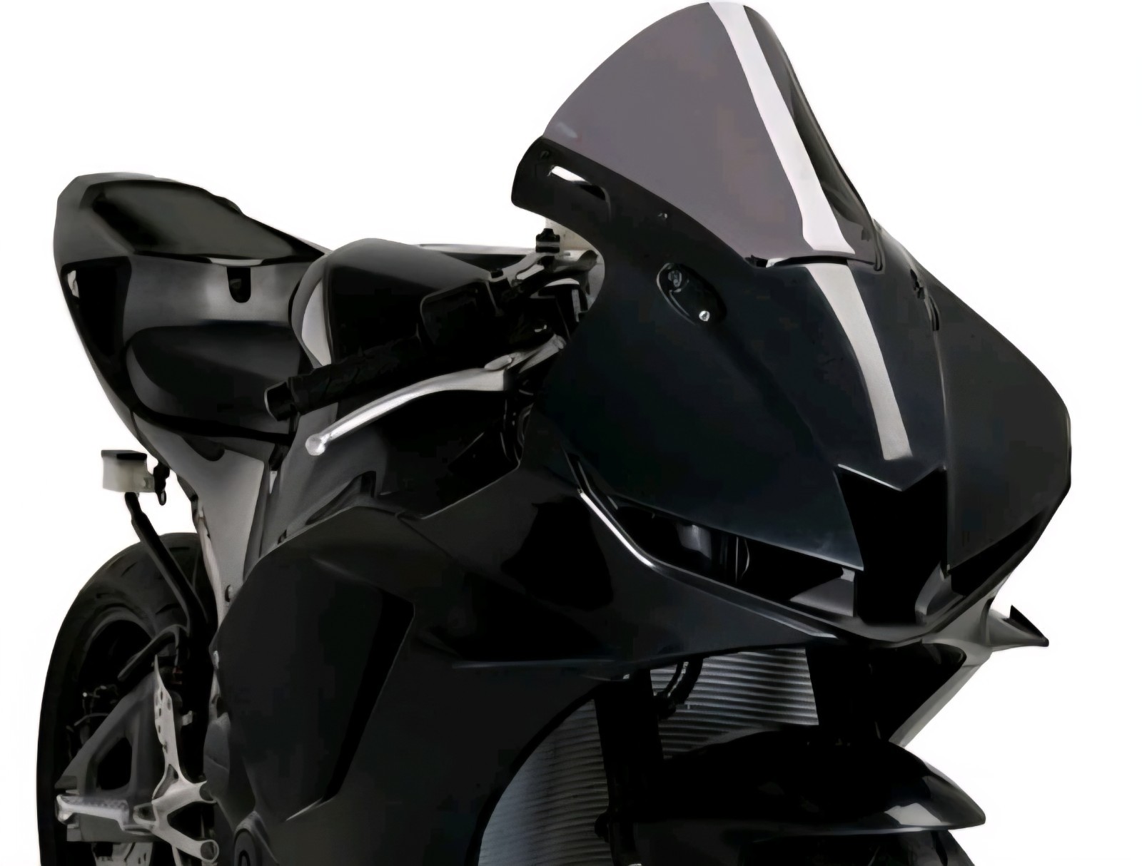 Puig Dark Smoke R-Racer Windscreen Fits 2023-2024 Honda CBR600RR