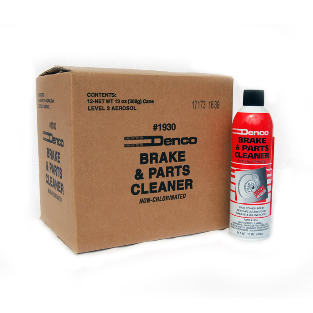 Denco #1930 Brake Cleaner – Non-Chlorinated – Low Odor – 13 OZ Cans – 6 to 960