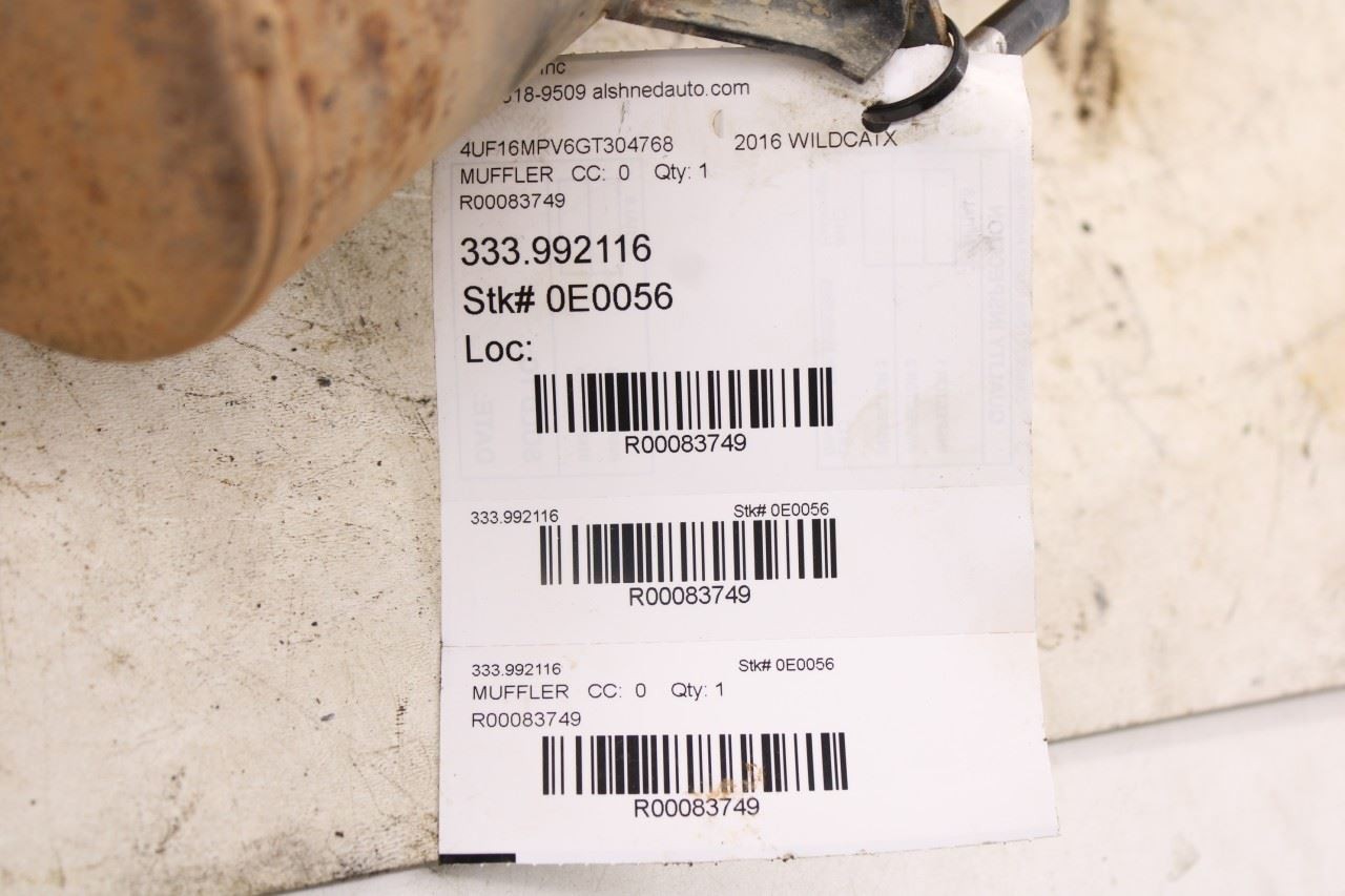 2014-2020 Arctic Cat Wildcat Trail 700 Exhaust System Muffler 0512-679 OEM