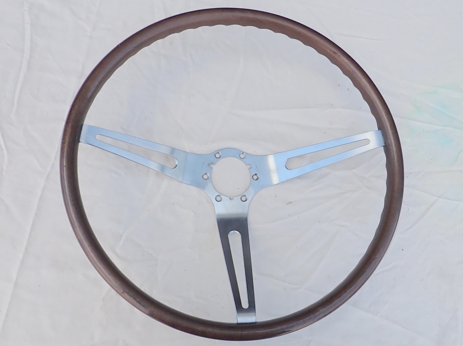 GM 3 Spoke Wood Steering Wheel 64-66 Corvette 67 68 Camaro Chevelle Impala Nova