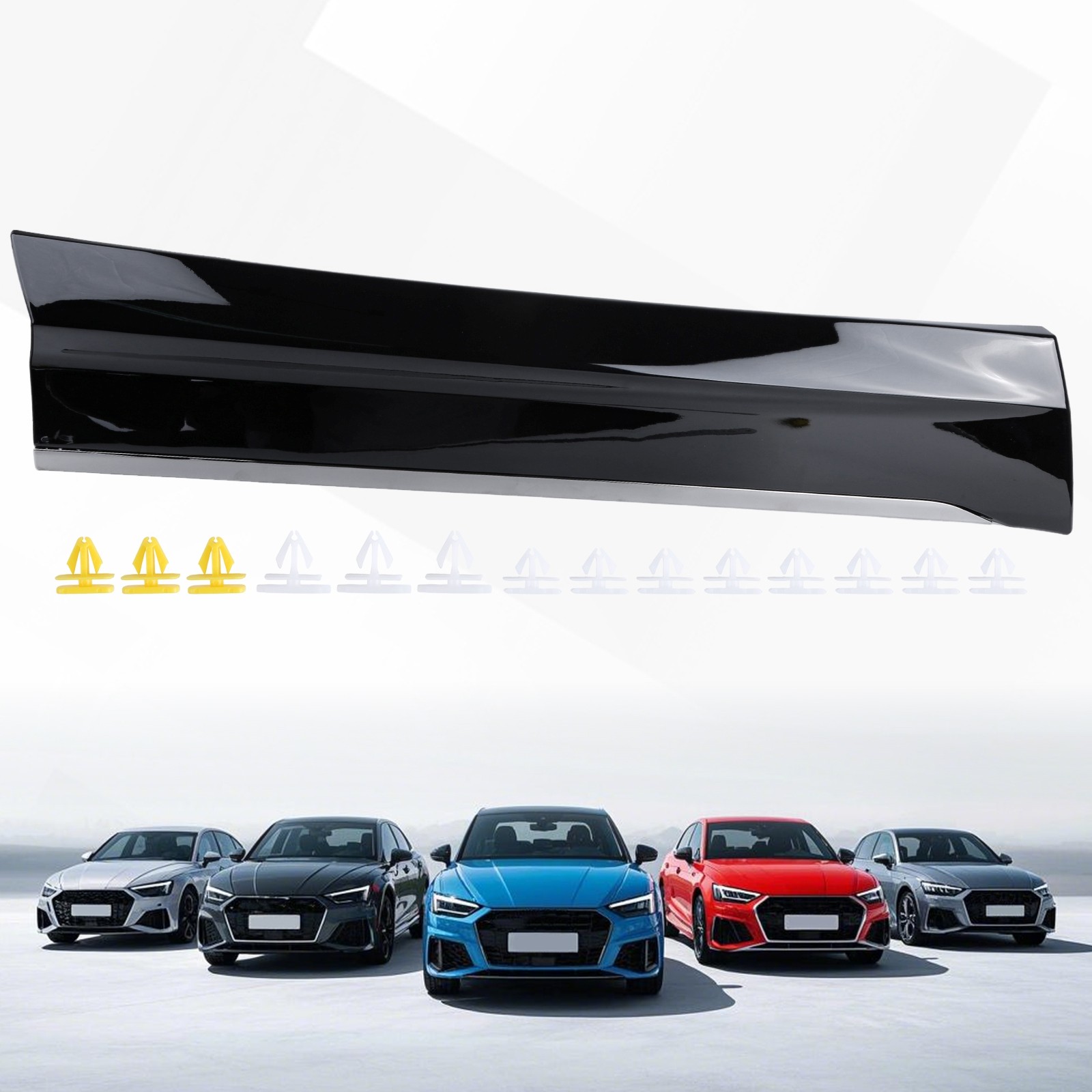 FOR 2019-2026 CHEVY BLAZER RS MODEL BLACK NEW FRONT LEFT SIDE DOOR MOLDING TRIM
