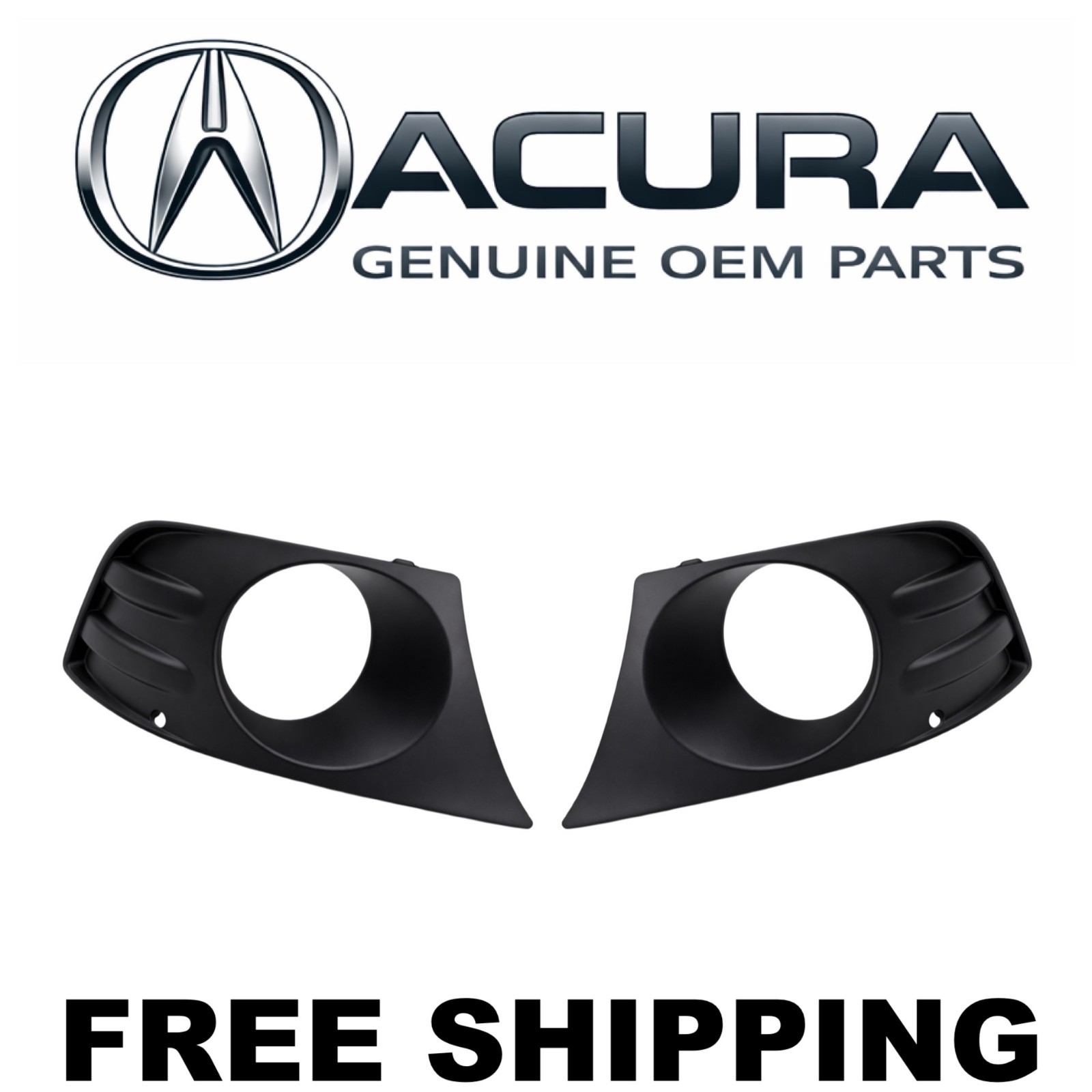 NEW OEM Acura ILX 2013-2015 Front Left-Right Side Fog Light Cover Garnish
