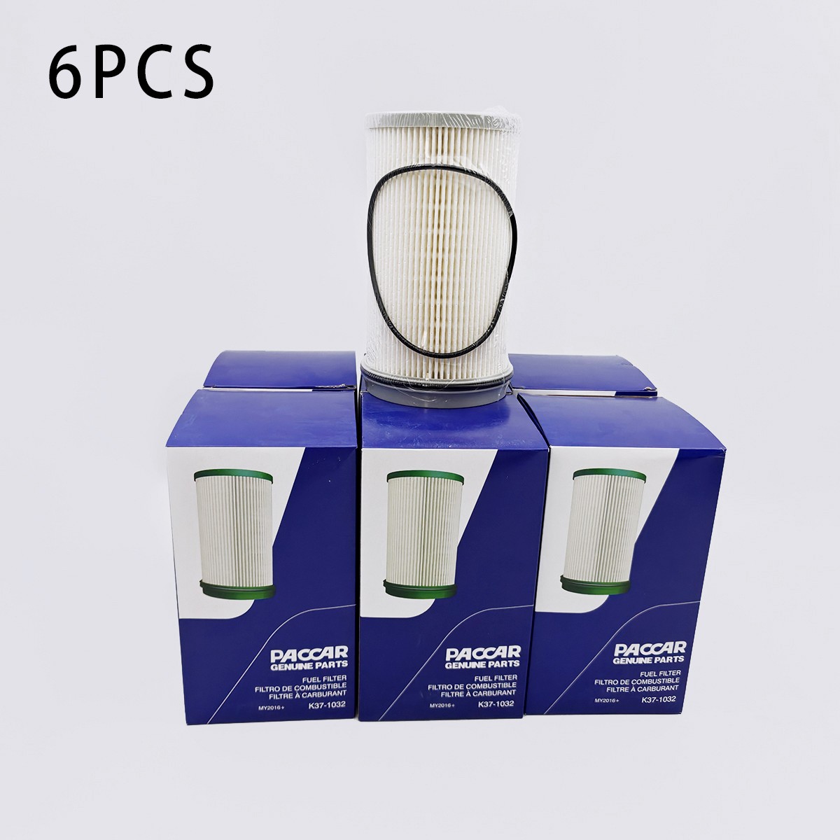 OEM Paccar K37-1032 K371032 Depth Coalescer Fuel Filter 6Pcs Free Shipping