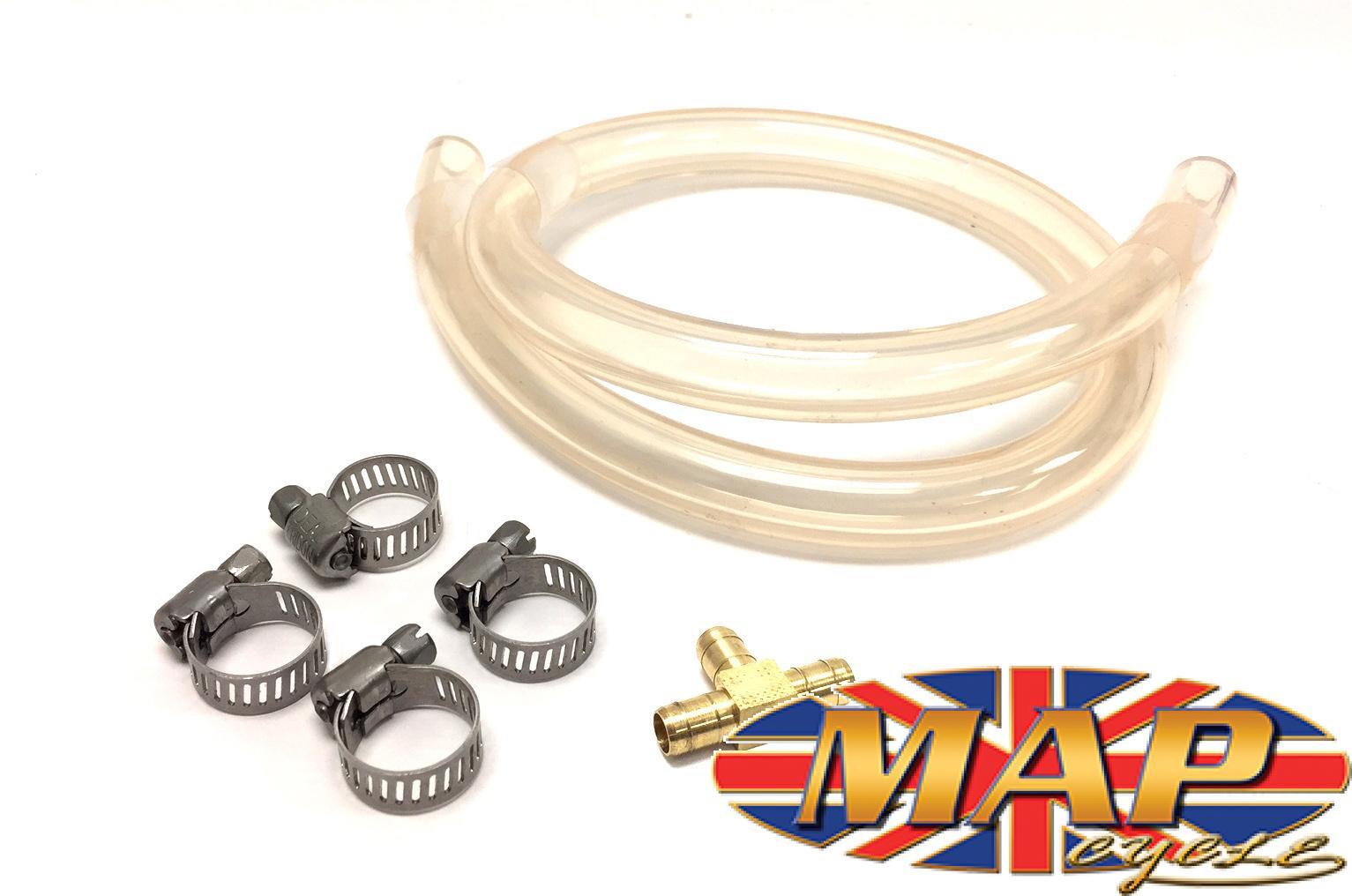 Triumph T120 69-72 VM30 1-2 Cable Mikuni Carburetor Kit Thread-In MAP0359/1