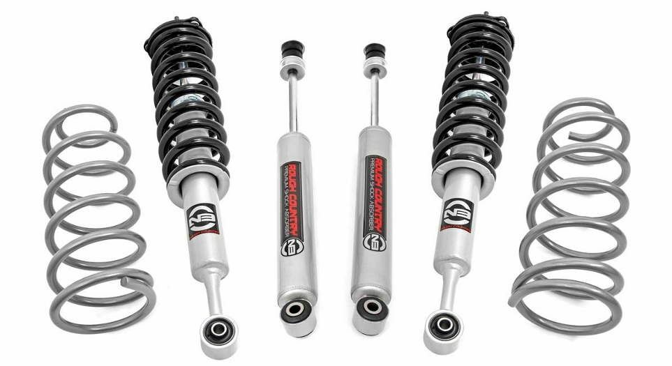Rough Country 3″ Lift Kit N3 Struts & Shocks for 03-09 4Runner; 07-14 FJ Cruiser