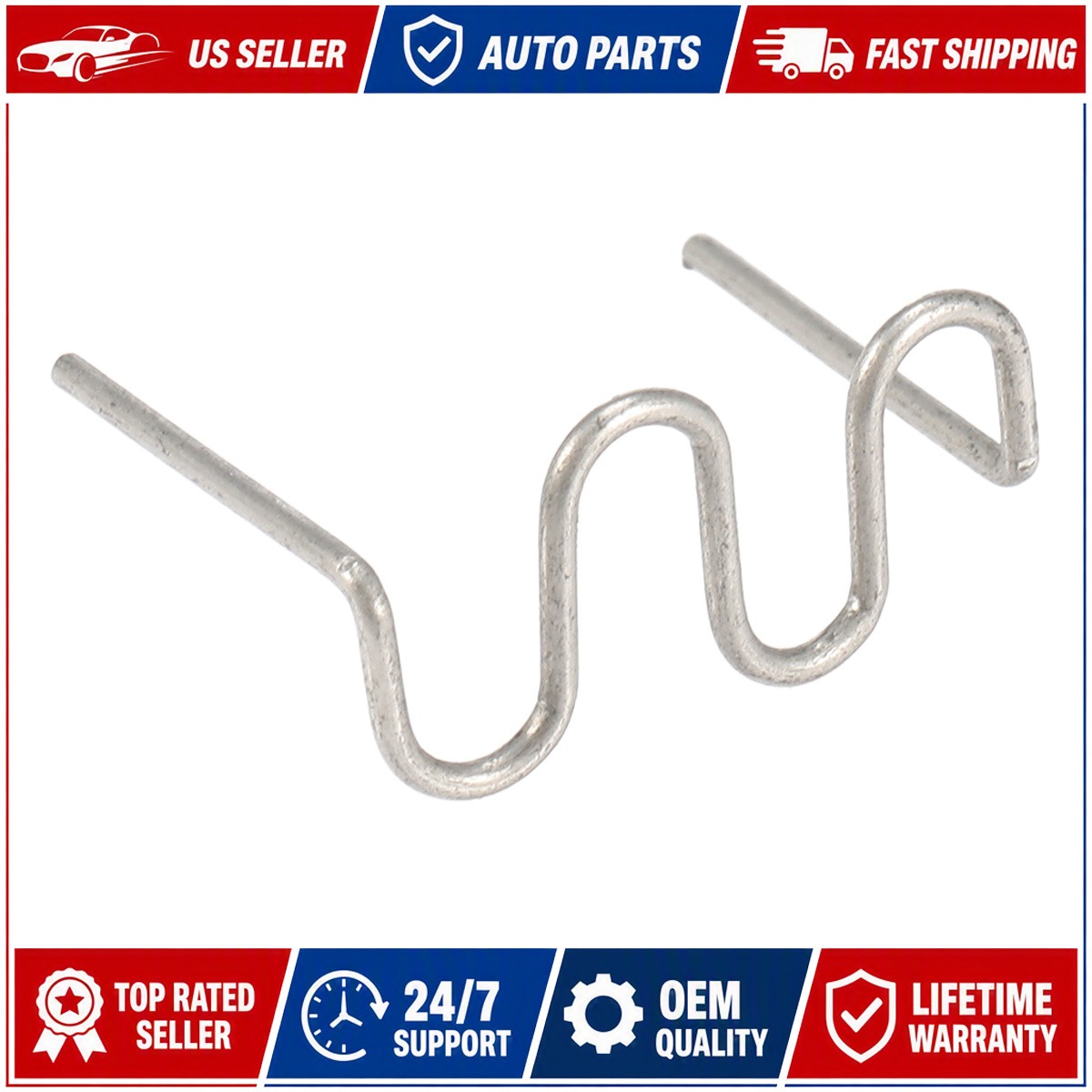 500PCS Hot Stapler Staples Repair For Plastic Welder Gun Car Bumper Fender US