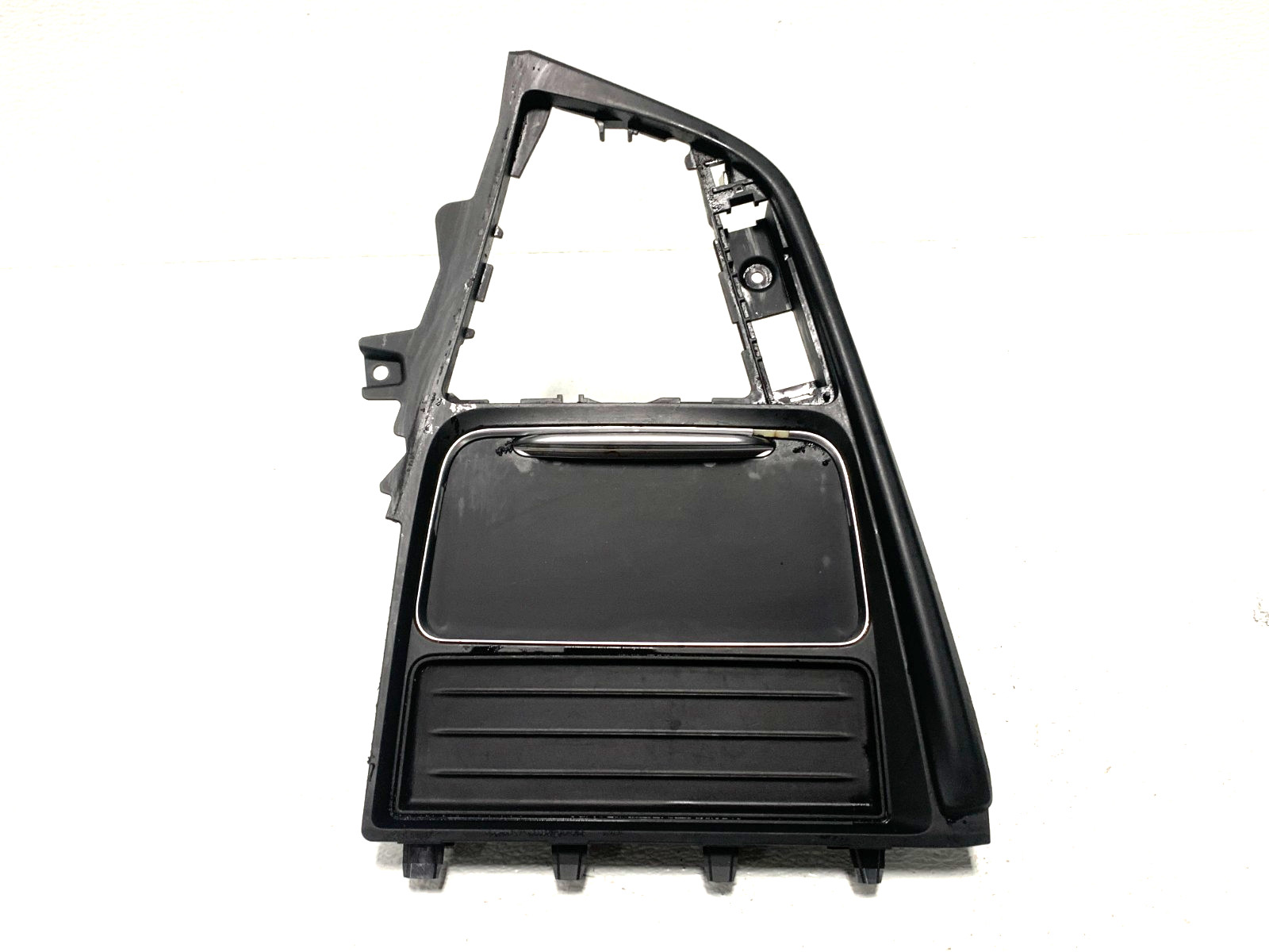 16-18 BMW 340i F30 FRONT CENTER CONSOLE TRIM COVER CUP HOLDER OEM #A0.13