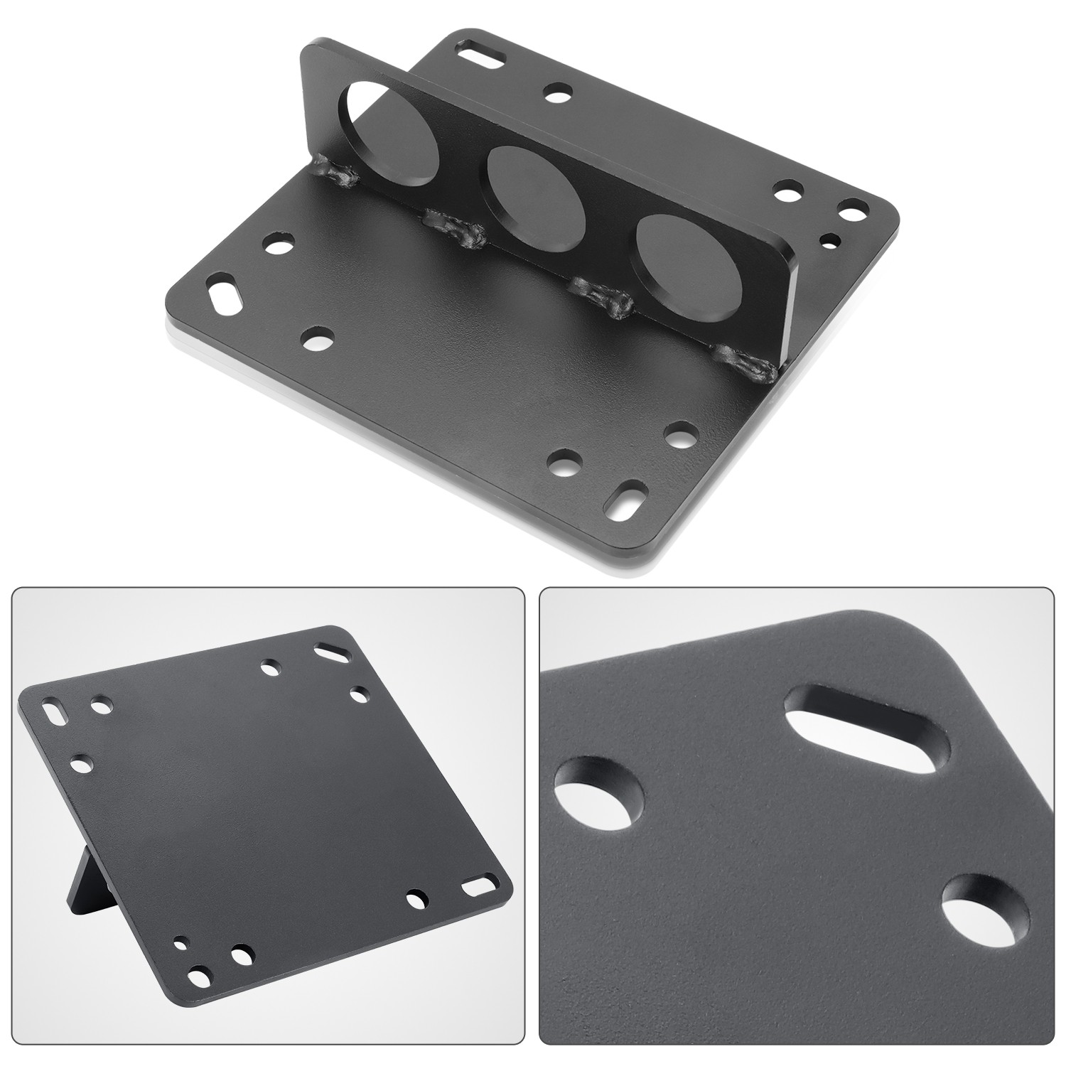 3/16″ Steel Engine Lift Plate Bracket Carburetor Hoist for Chevy Ford SBC BBC