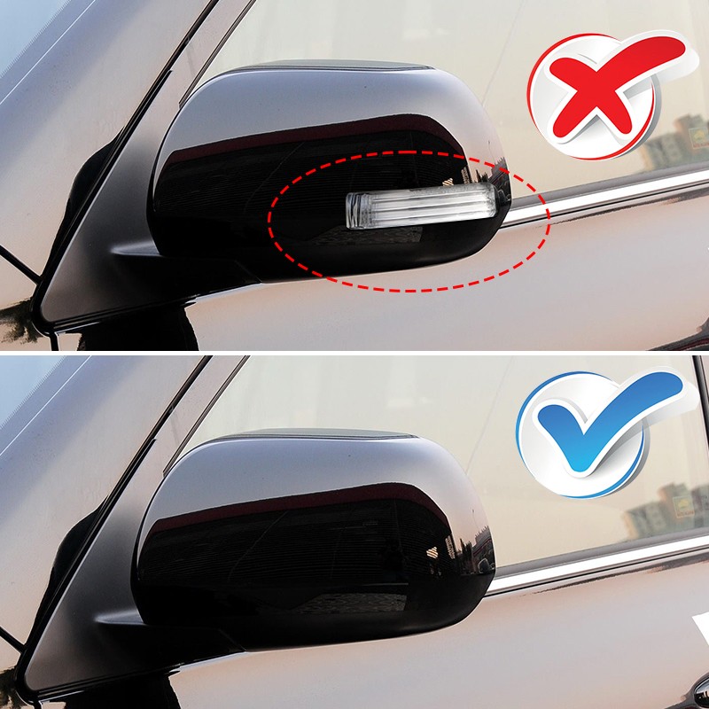 Driver/ Passenger Side Rearview Mirror Cap Cover For Toyota Sienna 2011-2020