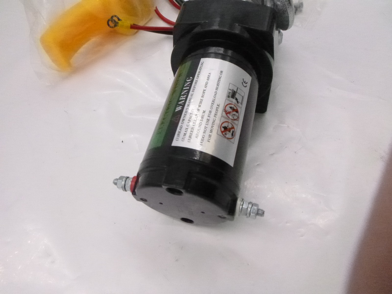 2000LB 12V Electric Winch Planetary Gear W/ Remote For Towing