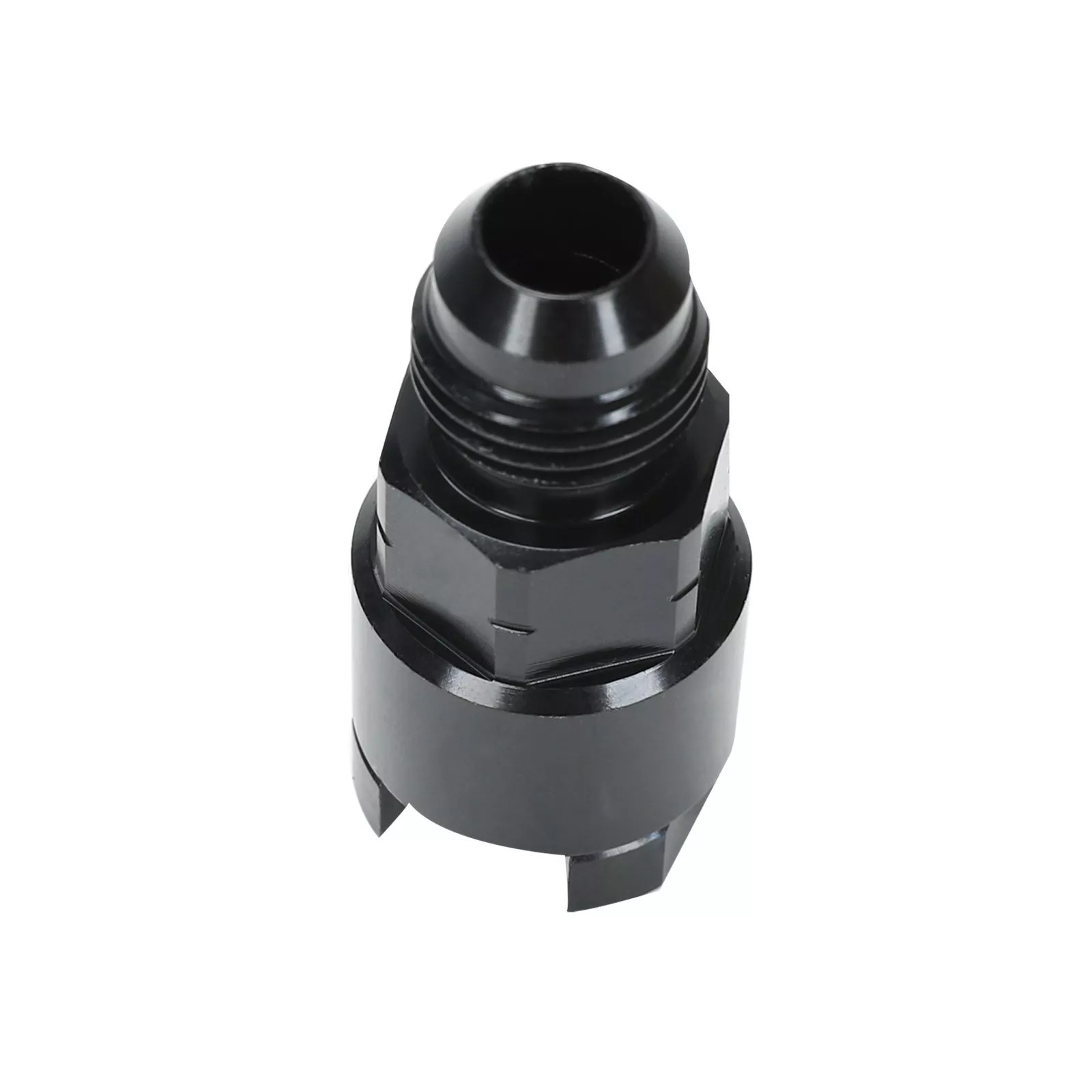 8AN 6AN Male to 3/8 5/16 Fuel Rail Adapter EFI Fitting Quick Disconnect Screw On