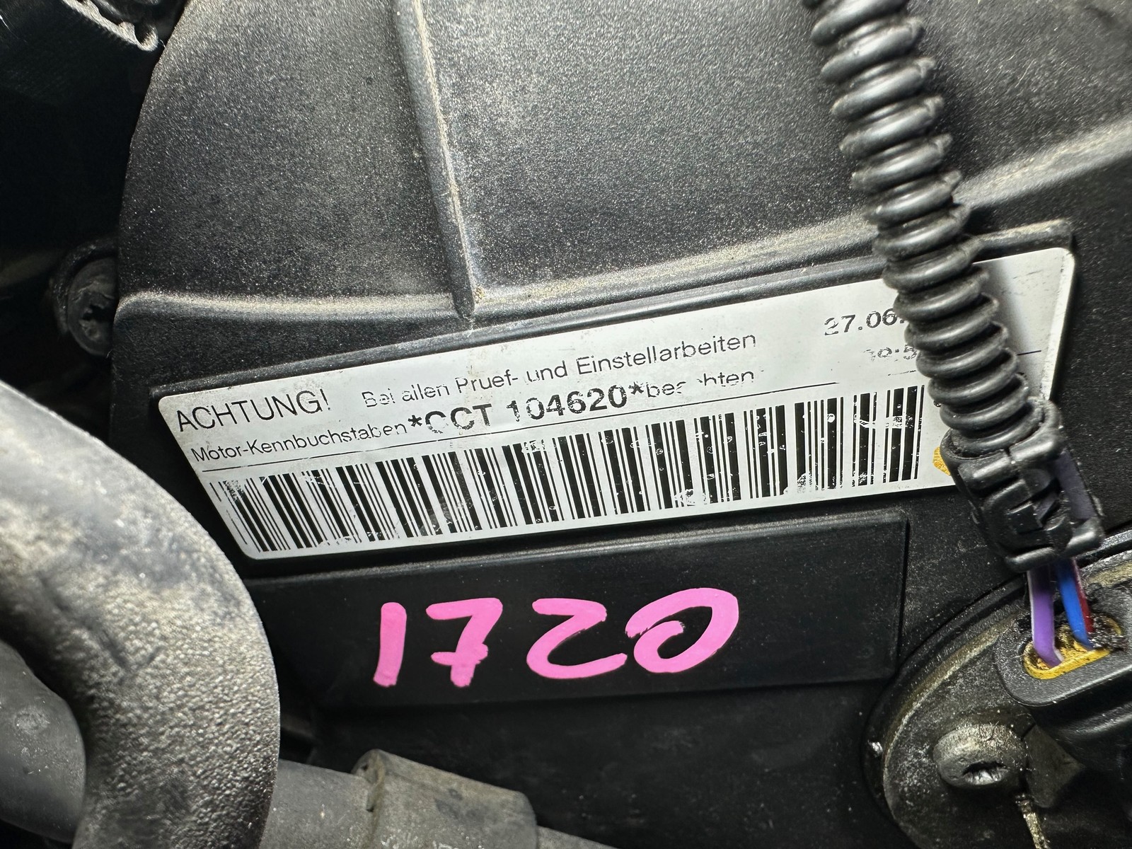 08-12 VW Audi 2.0T CCTA Engine 106K VIDEO Golf GTI Jetta Eos Tiguan Passat A3 TT