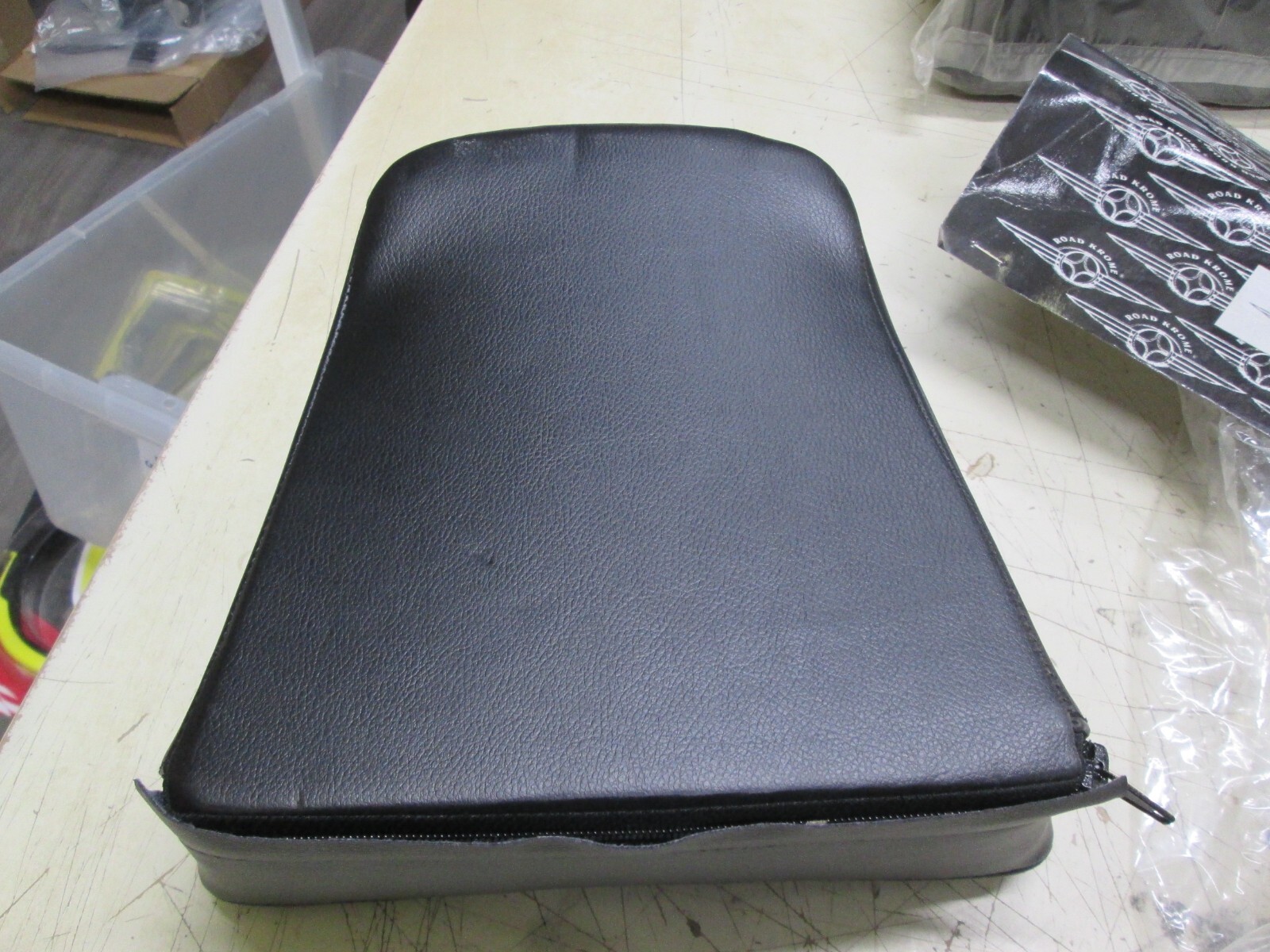 ROADKROME – REPLACEMENT SISSYBAR BACKREST PAD – THICK COMFORT 8.5 X 9.5″