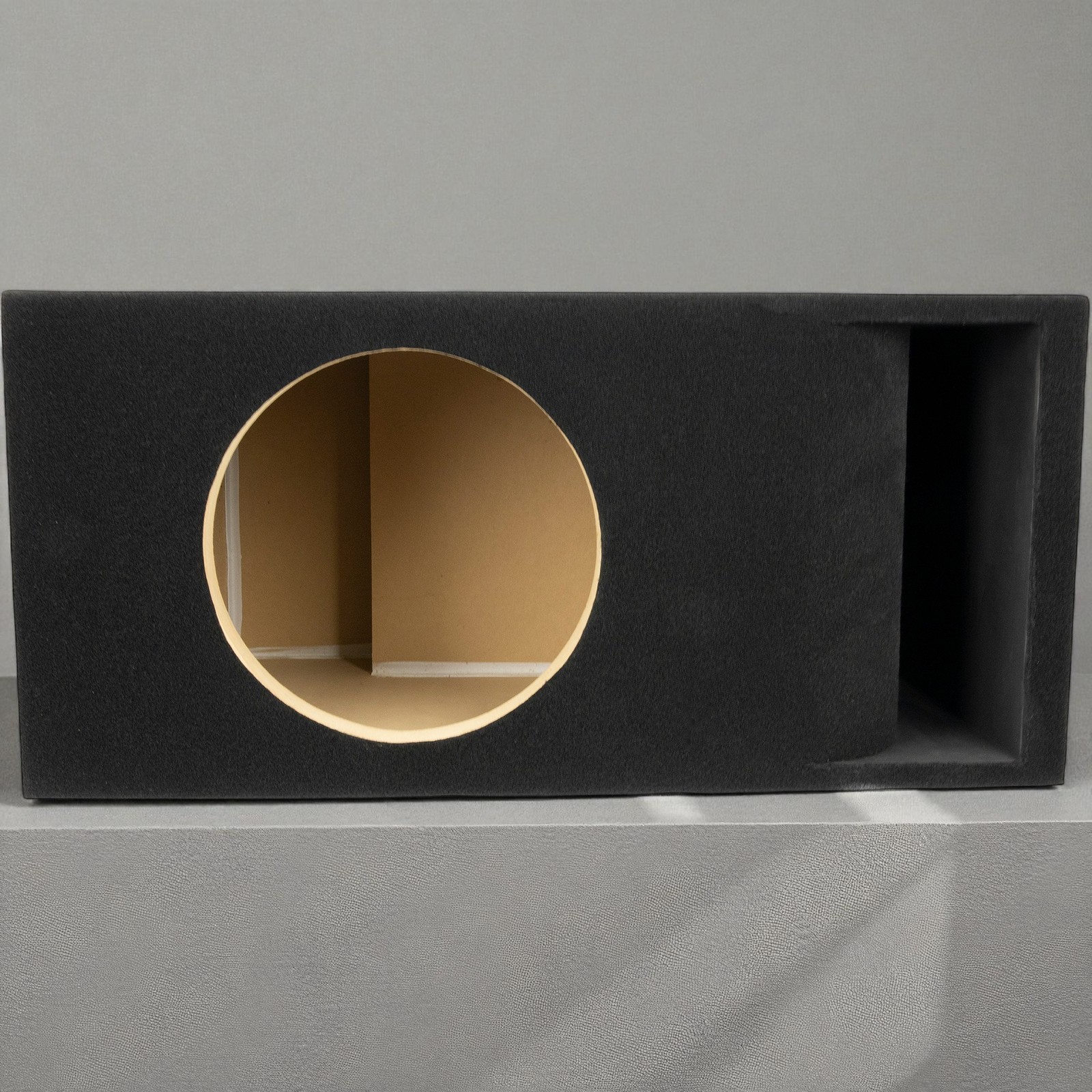 Single Custom Kerf-Ported Sub Woofer Enclosure Box for 15” Subwoofer (2.6 Cu ft)