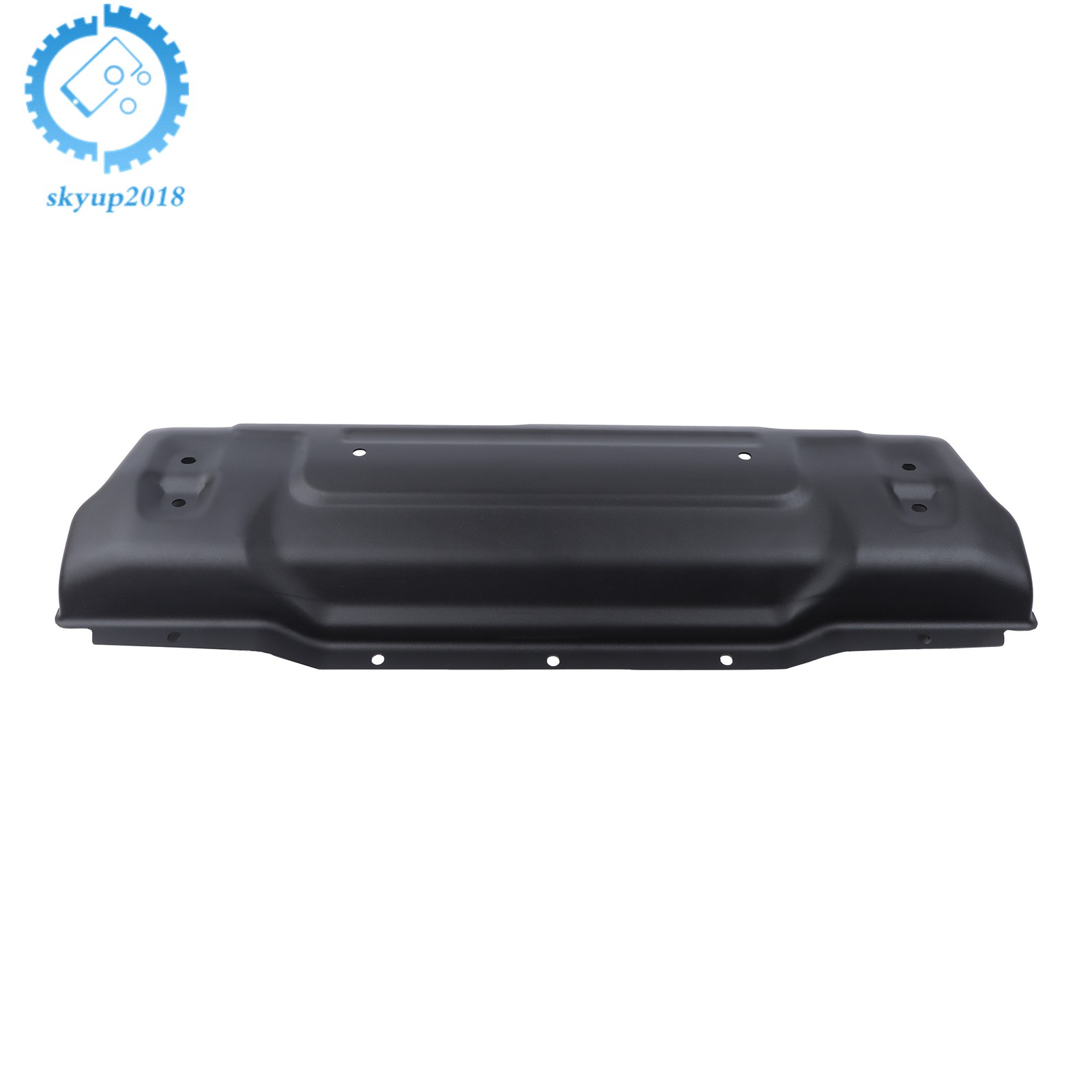 Front Bumper Skid Plate Black For Jeep Wrangler JL / Jeep Gladiator JT 2018-2024