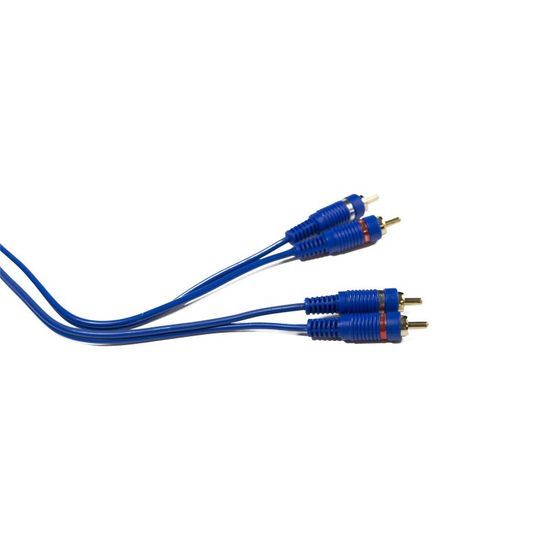 New! Stinger SSIB6 6 feet Car Stereo RCA Coaxial Audio Interconnect Cable (Blue)