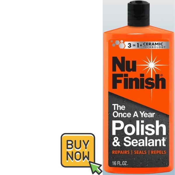 Nu Finish Once a Year Polish and Sealant, Car Polish and Paint Sealant with new