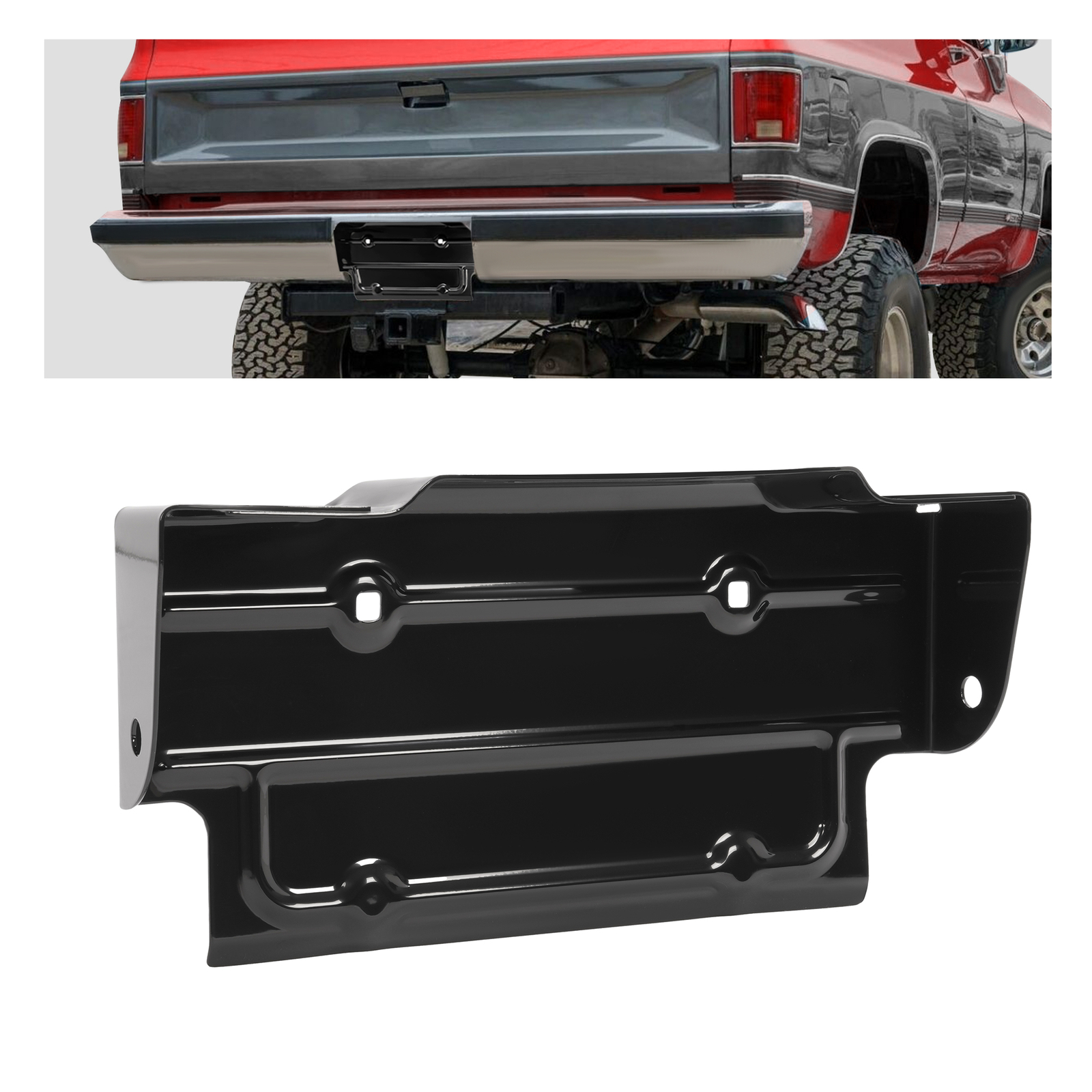 Rear License Plate Panel Frame For CHEVY BLAZER/GMC SUBURBAN 1967-1995