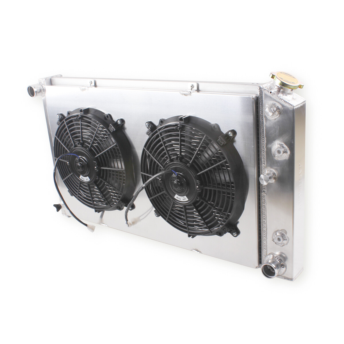 4 Rows Aluminum Radiator&Fan For Chevelle GTO Cutlass Lemans 1968-1972 7.4L #161