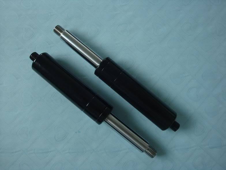 A PAIR OF NEW M10 750LB LAMBO DOOR VERTICAL DOOR GAS SHOCKS M10X1.5 THREAD
