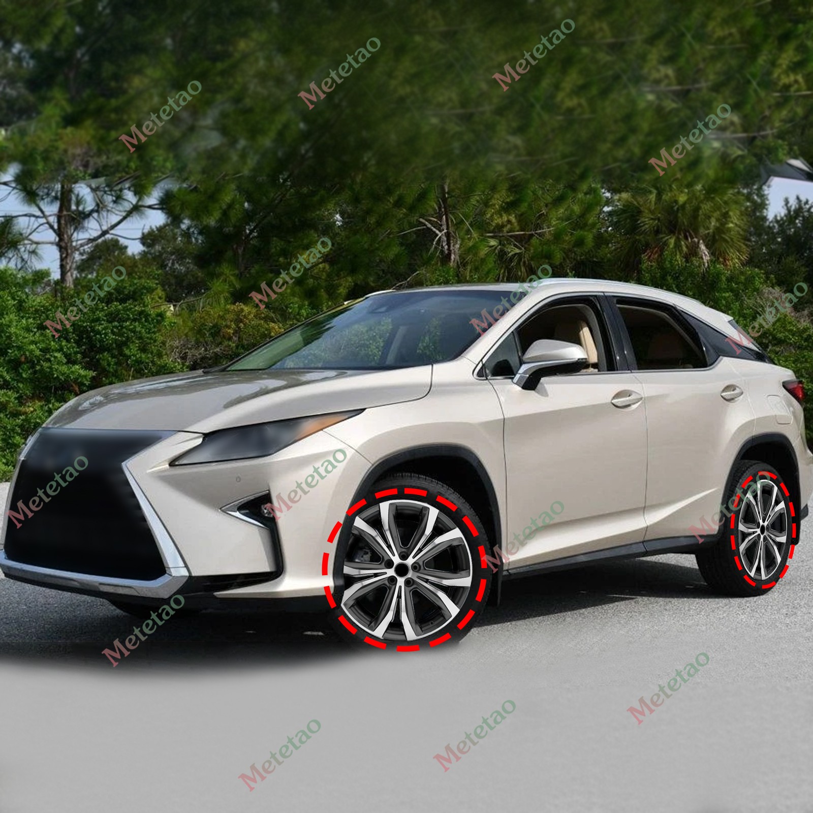 20” Wheel Rim for 2012-23 Lexus RX350 12-21 RX450h 18-22 RX350L 19-23 RX300 Rim