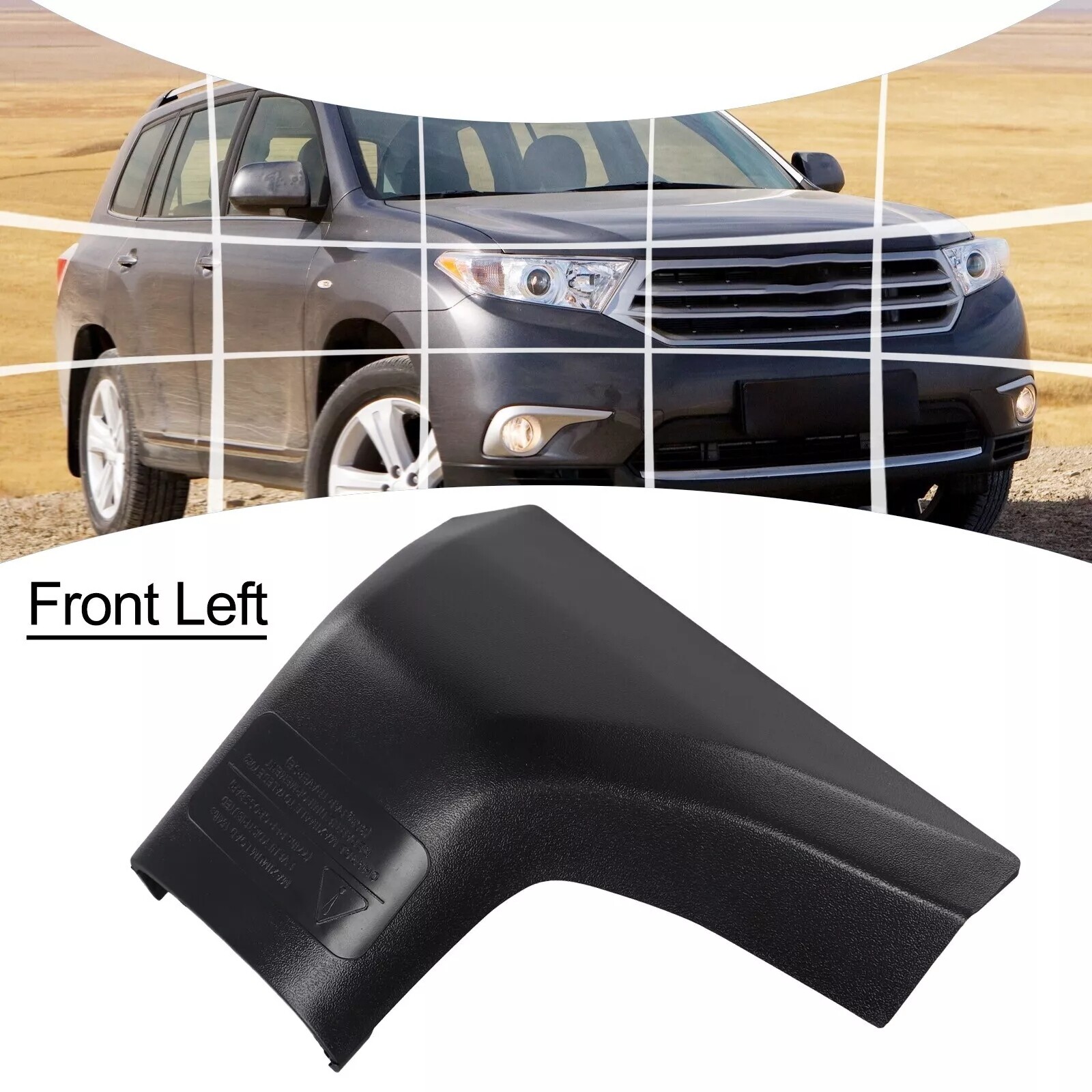 Roof Rack Cover Front Left For Toyota Highlander Xle Xse Ltd Platinum 2020-2024