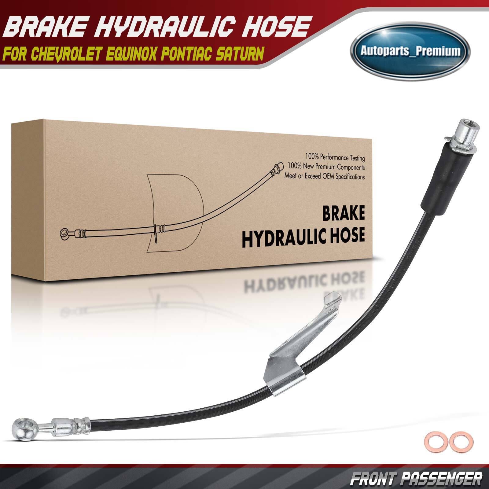 Front Right Brake Hydraulic Hose for Chevy Equinox Captiva Sport Pontiac Saturn