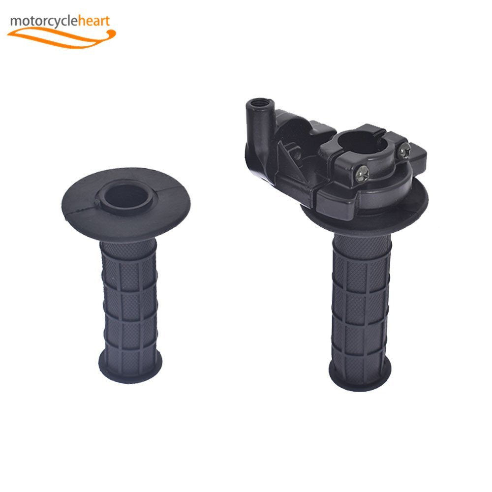 7/8″ 22mm Twist Throttle Handle Grip with Cable 50-250CC ATV Dirt Bike