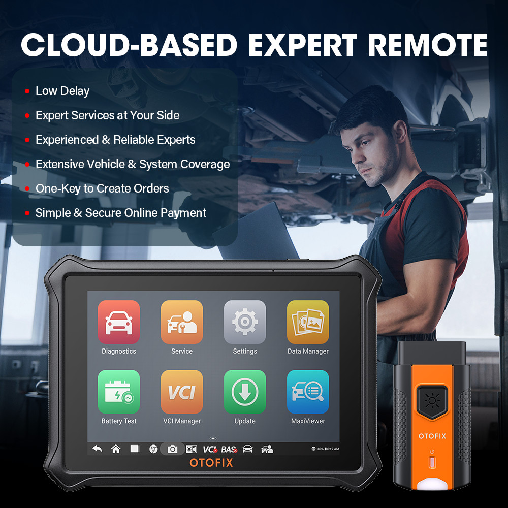 2024 OTOFIX D1 Lite OBD2 Scanner Wireless Diagnostic Full System Active Test