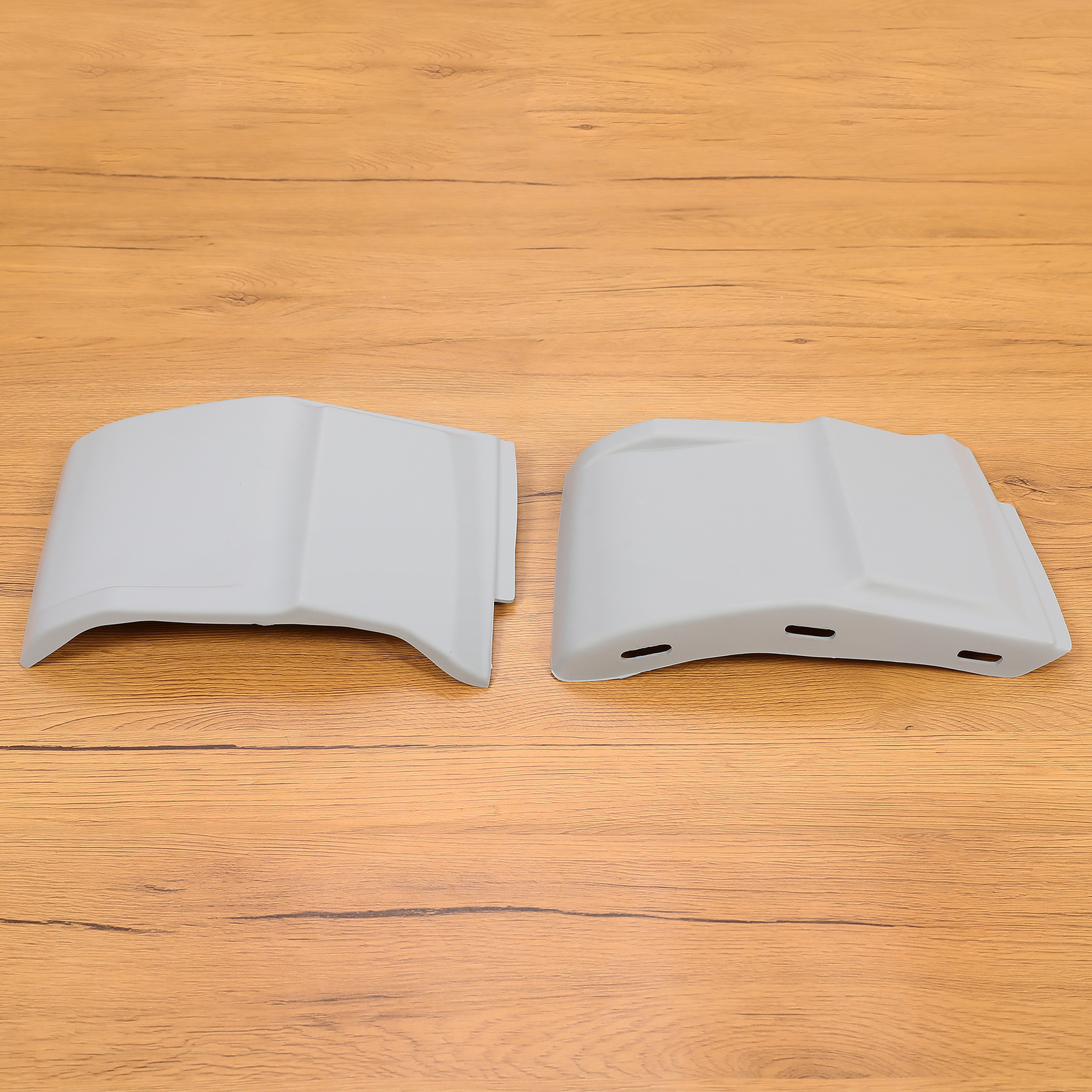 6 Pcs Painted Front Bumper Filler Set Gray ABS For Cadillac Eldorado (1973-1974)